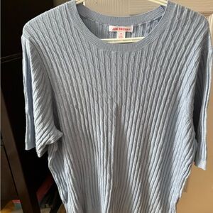 Joe Fresh Soft Blue Knit Top